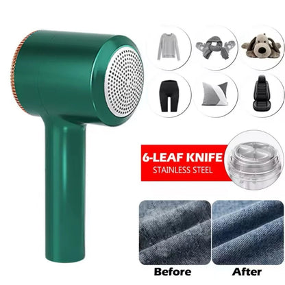 Electric Lint Remover Rechargeable Anti-Pilling Fabric Shaver for Clothes and Home