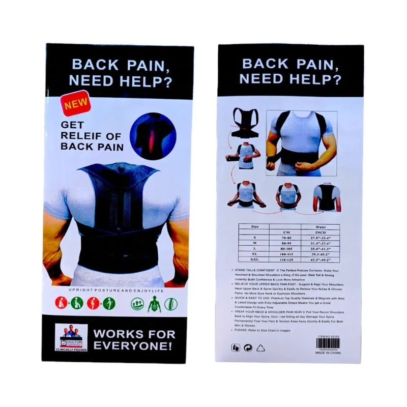 Back Pain Relief Posture Corrector Belt